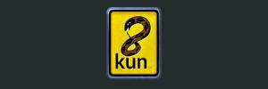 Logo of 8kun, a website LifeRaft OSINT platform can monitor as part of their social media threat monitoring service.