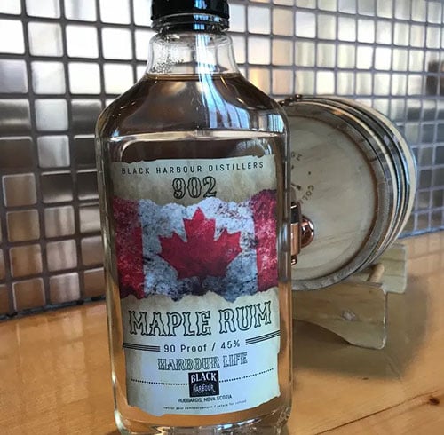 Black Harbour maple rum