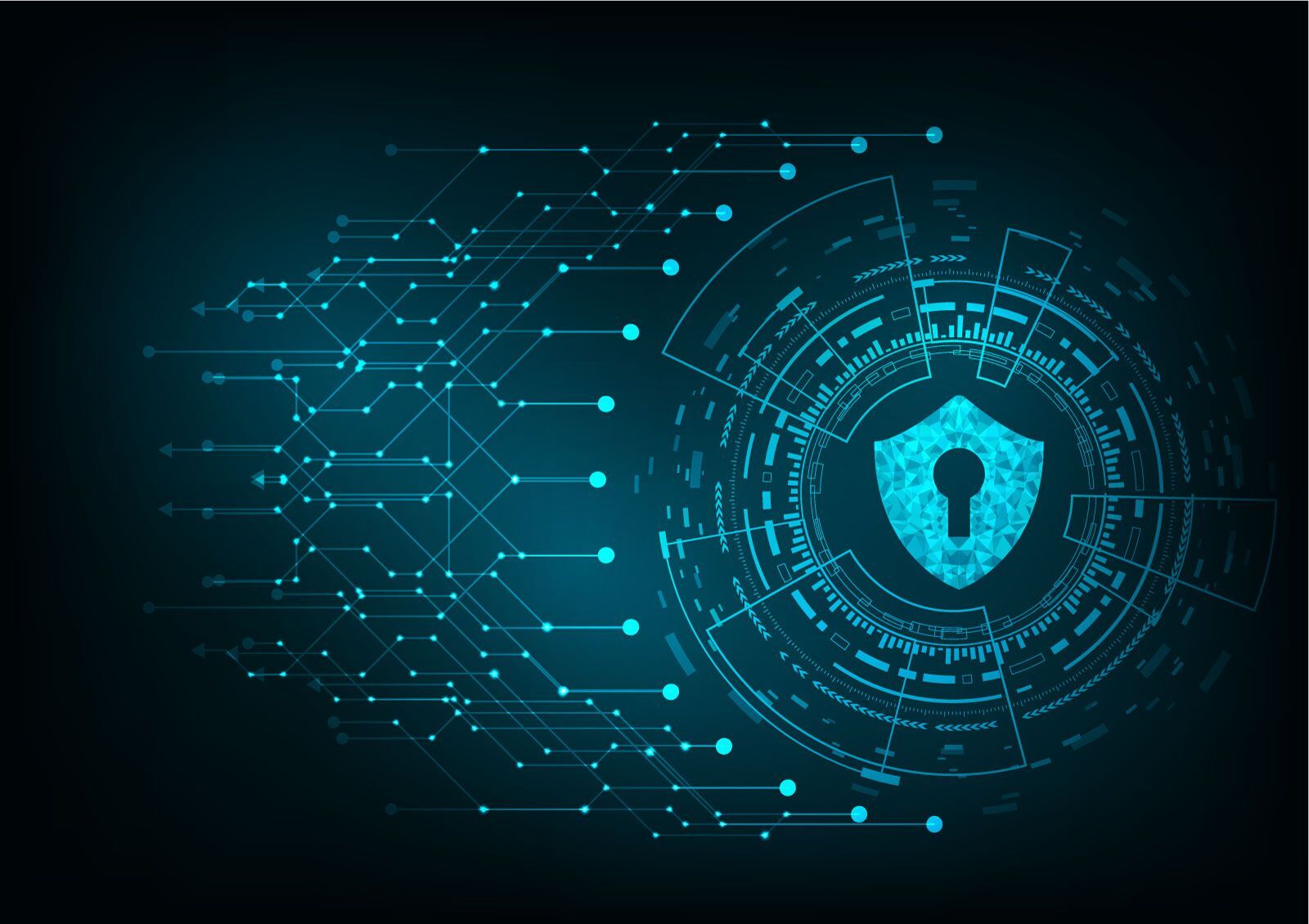 A digital lock amidst program nodes
